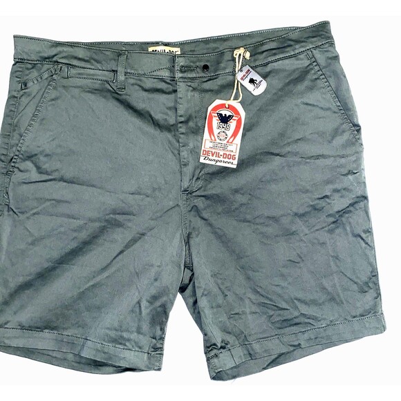 Devil-Dog Dungarees Men’s Chino 8" Size 38 NWT - Picture 1 of 8